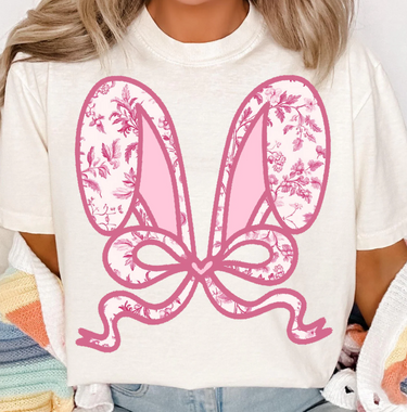 Coquette Bunny Ears Shirt